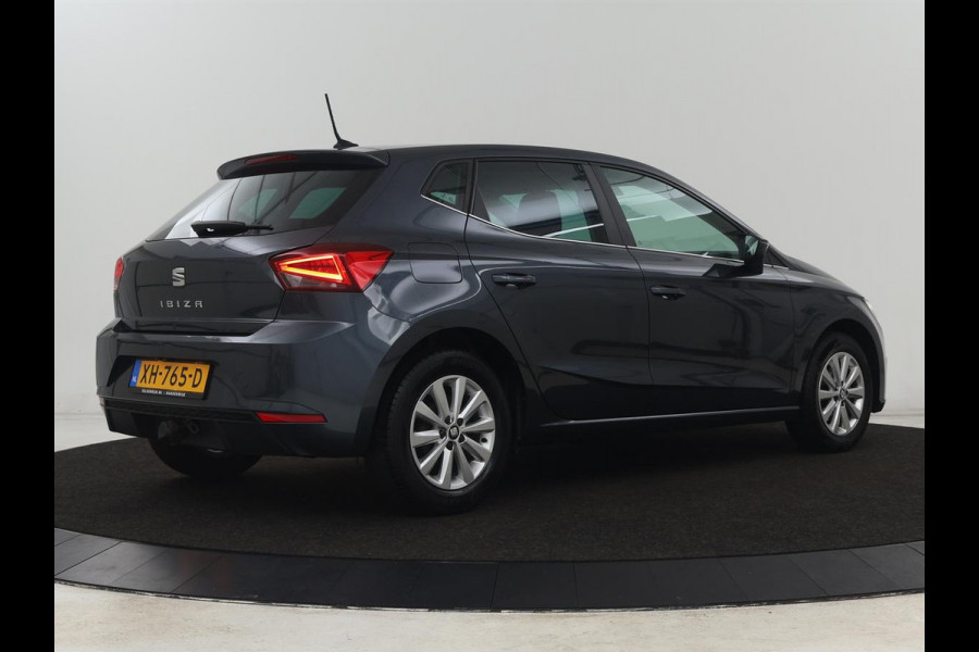 Seat Ibiza 1.0 TSI Style Intens | 76.600km NAP | Carplay | Trekhaak | Camera | Adaptive cruise | Climate control | Navigatie | Parkeerhulp | Bluetooth | Getint glas