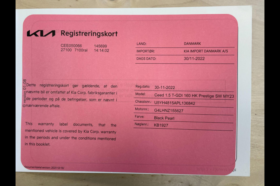 Kia Ceed Sportswagon 1.5 T-GDi DynamicLine|160PK|APPLE CARPLAY+ANDROID AUTO|STOEL+STUURVERW|CAMERA|CLIMA+CRUISE CTRL|1e EIG|IN.BTW