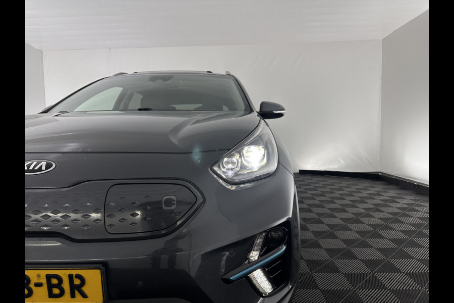 Kia e-Niro ExecutiveLine 64 kWh [ 3-Fase ] {SOH-100%} (INCL-BTW) Aut.*HEATPUMP | PANO | LEATHER | FULL-LED | NAVI-FULLMAP | ADAPTIVE-CRUISE | CAMERA | MEMORY-PACK | LANE-ASSIST | KEYLESS | DIGI-COCKPIT | PRIVACYGLASS | SHIFTPADDLES | TOWBAR | 17