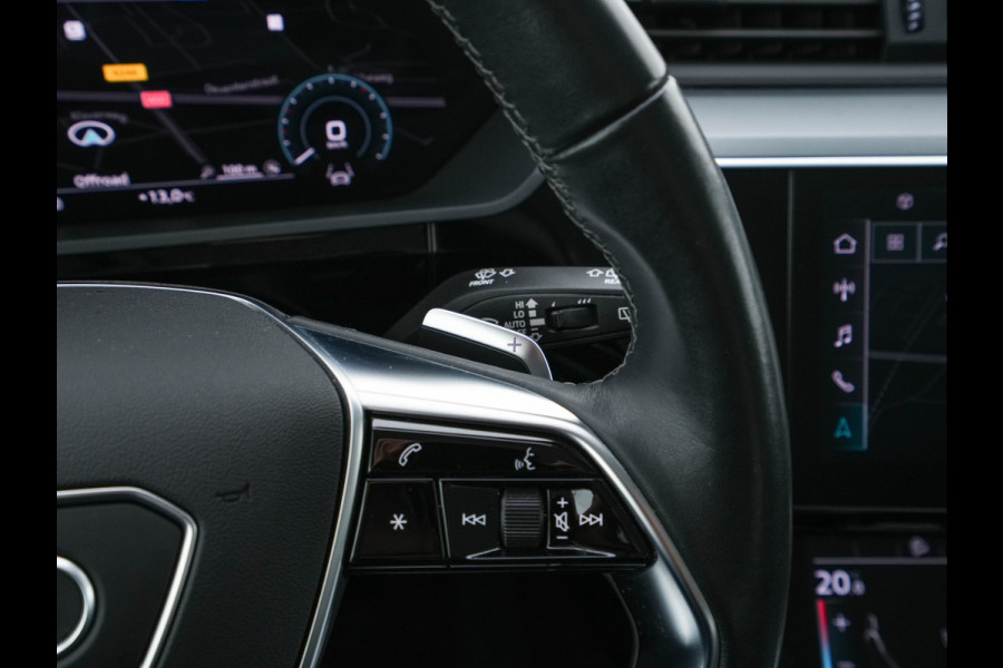 Audi e-tron 55 quattro Advanced edition Plus 95 kWh (3-Fase-11 kW) {SOH-93%} (INCL-BTW) Aut.*HEATPUMP | LEATHER | ADAPTIVE-CRUISE | FULL-LED | DIGI-COCKPIT | KEYLESS | MEMORY-PACK | CAMERA | NAVI-FULLMAP | SHIFTPADDLES | DAB+ | HEATED-COMFORTSEATS | DRIVE-SELECT | 20'