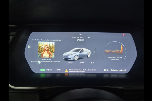 Tesla Model S 75D SOH 89,4 Panoramdak Leder Navi Camera 19 Inch Nap