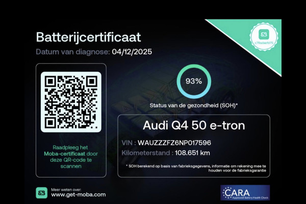 Audi Q4 e-tron 50 Quattro Edition Pano Camera 299 Pk 77 kw SOH 93