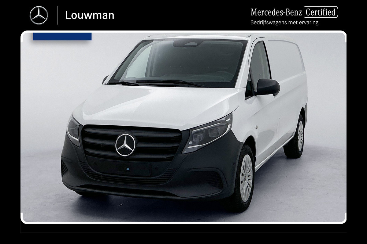 Mercedes-Benz Vito 116 CDI L2 Pro Led voor + achter Parkeerpakket Achterklep Trekhaak Achteruitrijcamera Apple Carplay/Android Auto Betimmering Cru
