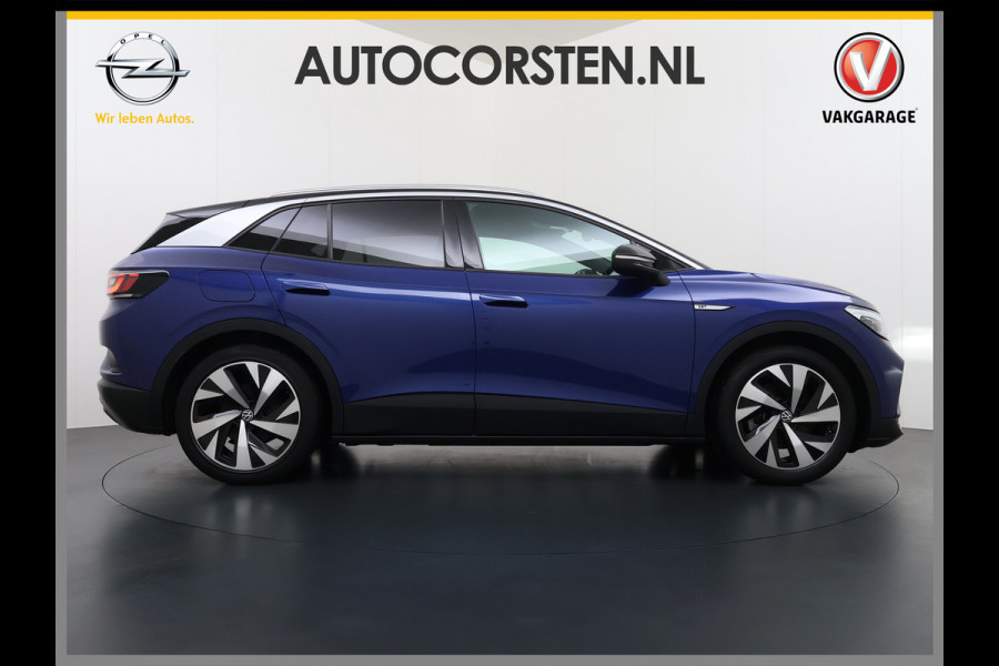 Volkswagen ID.4 First 82kWh SOH 93% Warmtepomp Trekhaak Adap.Cruise Navi Ecc Camera Apple Carplay Android Auto Pdc Lmv  20" Privacy Glas Led Rijstrooksensor Stuur+Stoelverwarming Origineel Nederlandse Auto