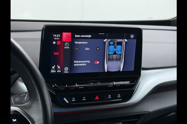 Volkswagen ID.4 First 82kWh SOH 93% Warmtepomp Trekhaak Adap.Cruise Navi Ecc Camera Apple Carplay Android Auto Pdc Lmv  20" Privacy Glas Led Rijstrooksensor Stuur+Stoelverwarming Origineel Nederlandse Auto