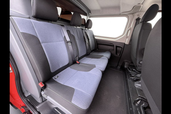 Opel Vivaro 1.6CDTI L2H1 Dubbele Cabine 5-Persoons Euro 6 Airco Navi Cruise Control Regen-Lichtsensor Pdc Betonplex Vloer Wandbetimmering Schuifdeuren 1e Eigenaar Origineel Nederlandse Auto
