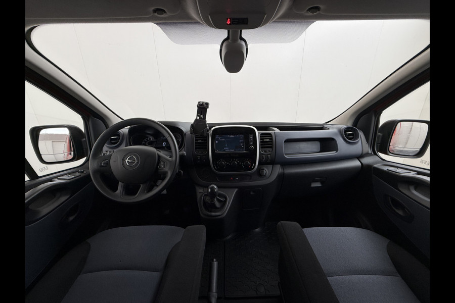 Opel Vivaro 1.6CDTI L2H1 Dubbele Cabine 5-Persoons Euro 6 Airco Navi Cruise Control Regen-Lichtsensor Pdc Betonplex Vloer Wandbetimmering Schuifdeuren 1e Eigenaar Origineel Nederlandse Auto
