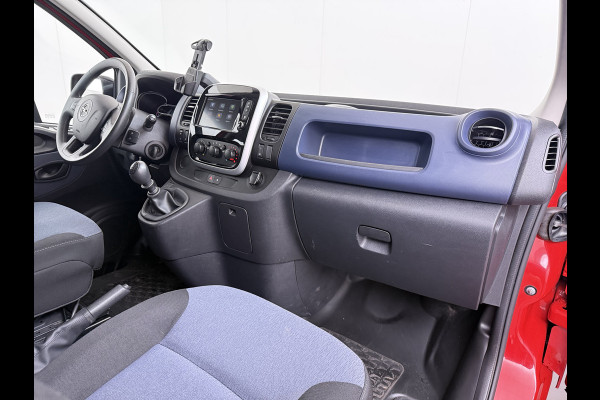 Opel Vivaro 1.6CDTI L2H1 Dubbele Cabine 5-Persoons Euro 6 Airco Navi Cruise Control Regen-Lichtsensor Pdc Betonplex Vloer Wandbetimmering Schuifdeuren 1e Eigenaar Origineel Nederlandse Auto