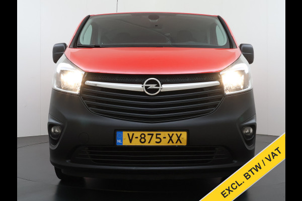 Opel Vivaro 1.6CDTI L2H1 Dubbele Cabine 5-Persoons Euro 6 Airco Navi Cruise Control Regen-Lichtsensor Pdc Betonplex Vloer Wandbetimmering Schuifdeuren 1e Eigenaar Origineel Nederlandse Auto