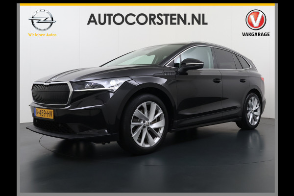 Škoda ENYAQ iV 80 Adap.Cruise SOH 92% Panodak 360°Camera Apple Carplay Android Auto Navi Ecc PDC Matrix Led Lmv Stoel+Stuurverwarming Mirrorlink Keyless advanced Rijstrooksensor Assistentie Pakket Comfort-pakket 1e Eigenaar Origineel Nederlandse Auto