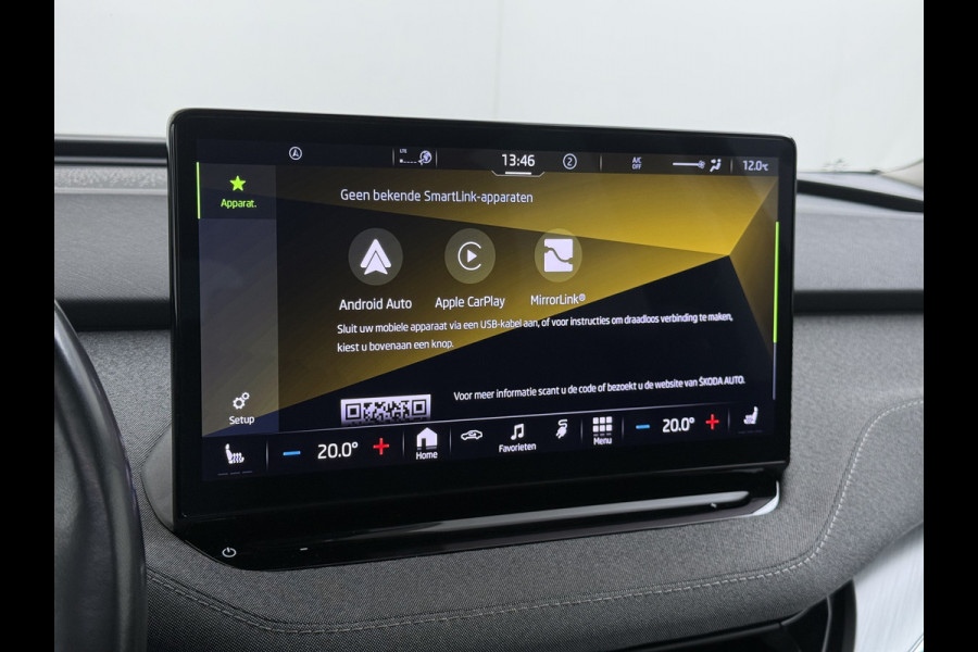 Škoda ENYAQ iV 80 Adap.Cruise SOH 92% Panodak 360°Camera Apple Carplay Android Auto Navi Ecc PDC Matrix Led Lmv Stoel+Stuurverwarming Mirrorlink Keyless advanced Rijstrooksensor Assistentie Pakket Comfort-pakket 1e Eigenaar Origineel Nederlandse Auto