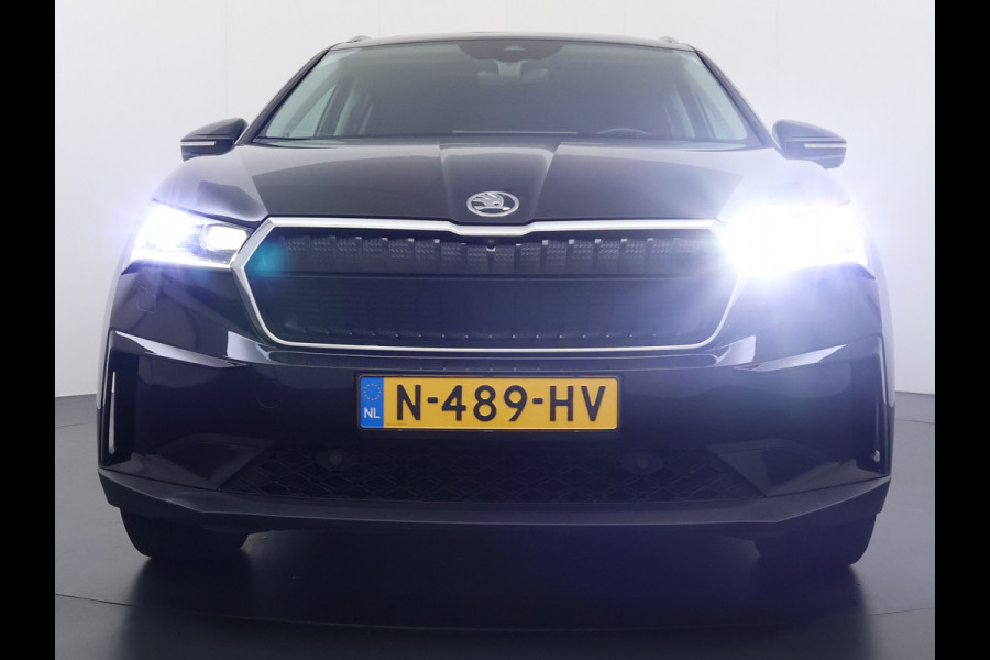 Škoda ENYAQ iV 80 Adap.Cruise SOH 92% Panodak 360°Camera Apple Carplay Android Auto Navi Ecc PDC Matrix Led Lmv Stoel+Stuurverwarming Mirrorlink Keyless advanced Rijstrooksensor Assistentie Pakket Comfort-pakket 1e Eigenaar Origineel Nederlandse Auto