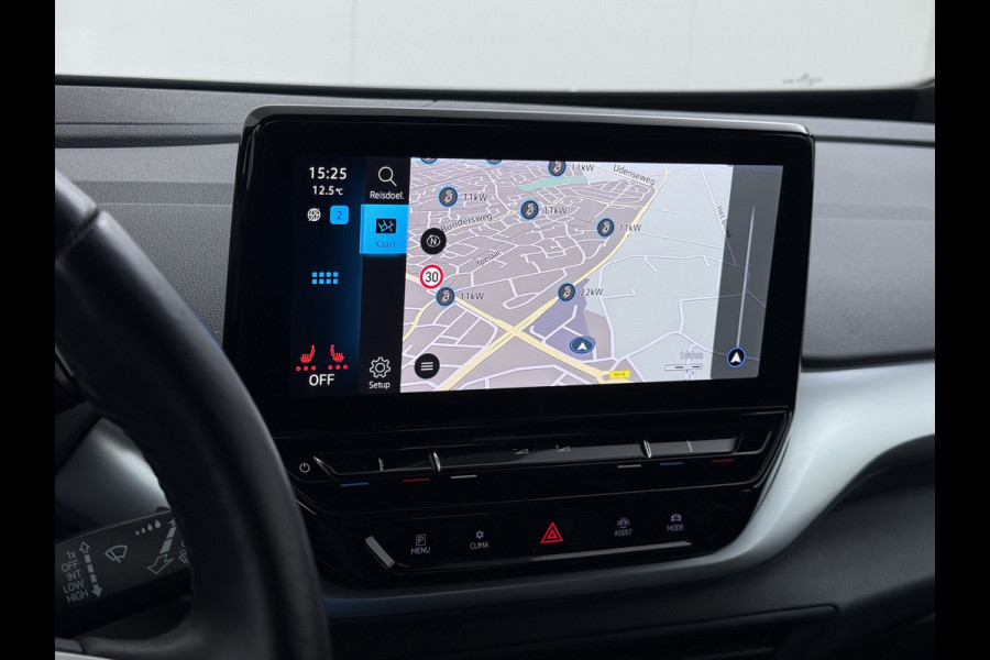 Volkswagen ID.4 Pro 82kWh SOH 91% ErgoActive Comfort Stoelen+Memory Adap.Cruise Navi Ecc Apple Carplay Android Auto Pdc Stuur+Stoelverwarming Lmv 19" Bluetooth Rijstrooksensor Style-pakket Elek.Stoelen 1e Eigenaar Origineel Nederlandse Auto