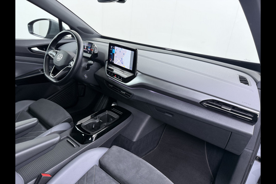 Volkswagen ID.4 Pro 82kWh SOH 91% ErgoActive Comfort Stoelen+Memory Adap.Cruise Navi Ecc Apple Carplay Android Auto Pdc Stuur+Stoelverwarming Lmv 19" Bluetooth Rijstrooksensor Style-pakket Elek.Stoelen 1e Eigenaar Origineel Nederlandse Auto