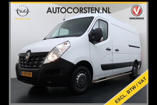 Renault Master T35 2.3DCI L2H2 3-Persoons 2X Schuifdeur Airco Camera Cruise Control Pdc Betonplex Vloer Wandbetimmering Schuifdeuren Achterdeuren Sidebars Euro 6 Origineel Nederlandse Auto