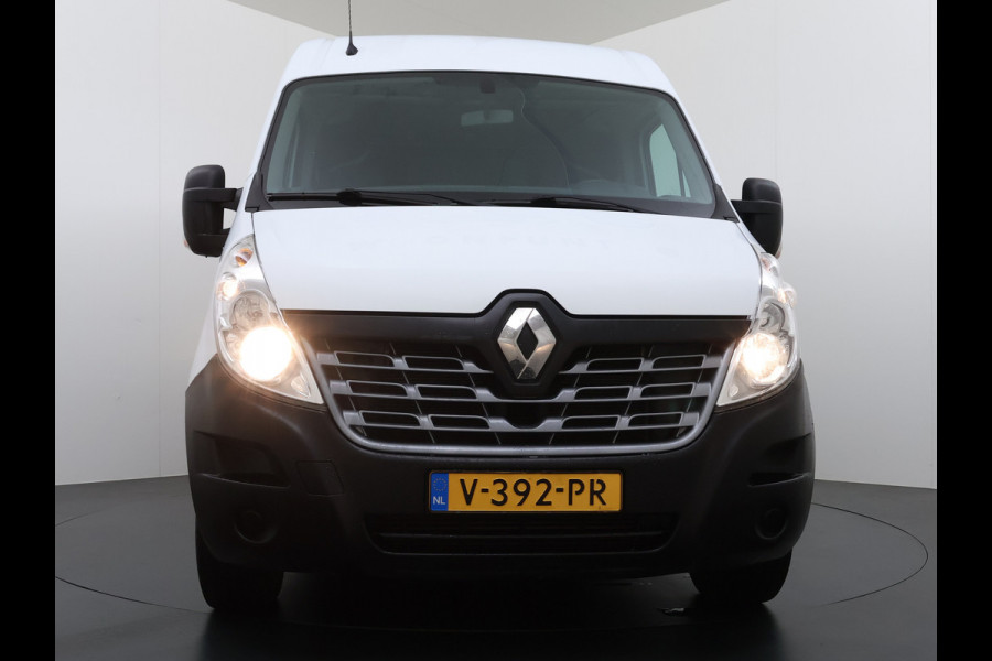 Renault Master T35 2.3DCI L2H2 3-Persoons 2X Schuifdeur Airco Camera Cruise Control Pdc Betonplex Vloer Wandbetimmering Schuifdeuren Achterdeuren Sidebars Euro 6 Origineel Nederlandse Auto