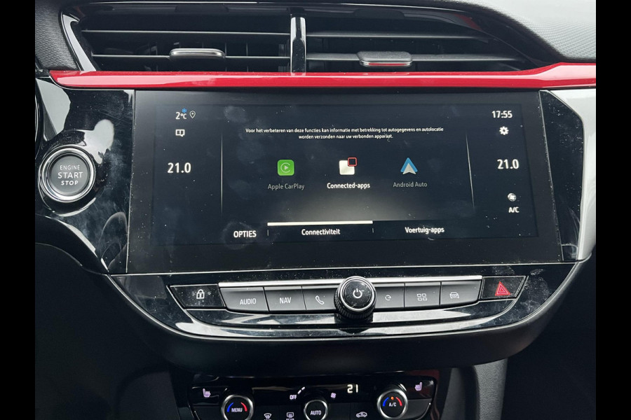 Opel CORSA-E GS Line 50 kWh SOH 92%| COMPLETE AUTO!| STOEL + STUUR VERWARMING| CAMERA| 3-FASE!| RIJKLAARPRIJS INCL. 12 MND BOVAG GARANTIE