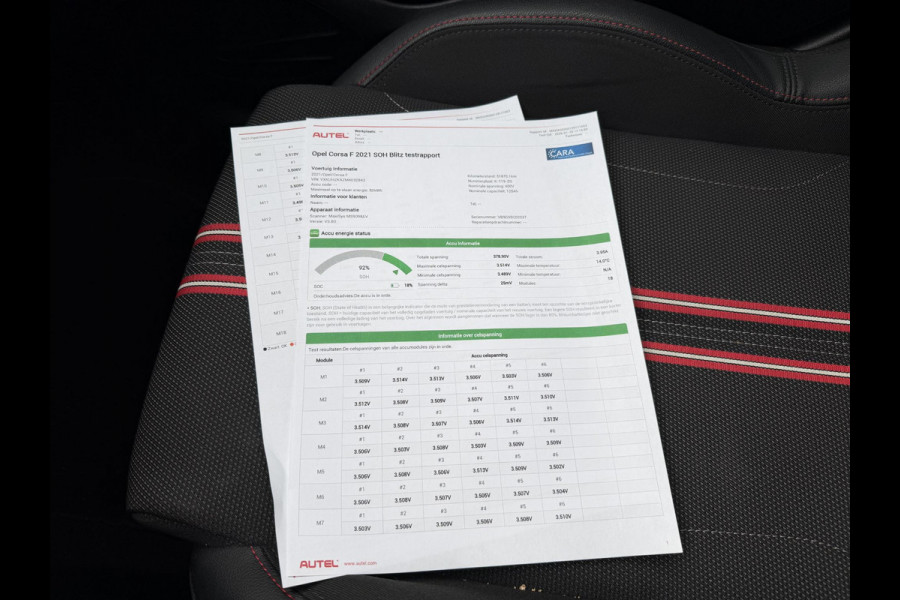 Opel CORSA-E GS Line 50 kWh SOH 92%| COMPLETE AUTO!| STOEL + STUUR VERWARMING| CAMERA| 3-FASE!| RIJKLAARPRIJS INCL. 12 MND BOVAG GARANTIE