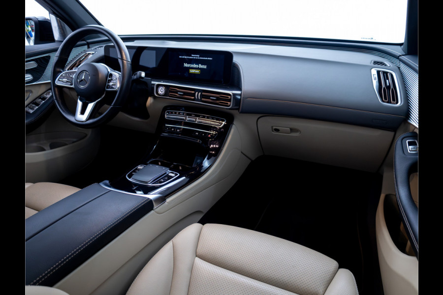 Mercedes-Benz EQC 400 4MATIC Business Solution Luxury 80 kWh | Burmester | Leer | Schuif- kanteldak | Stoelverwarming | Elec. klep, Head-up, Verkeerscamera's, Matrix Led
