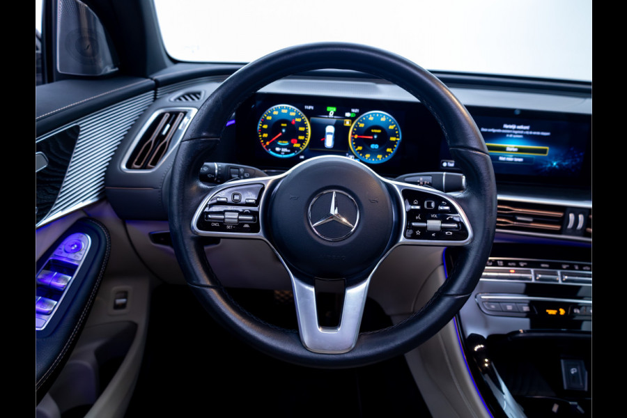 Mercedes-Benz EQC 400 4MATIC Business Solution Luxury 80 kWh | Burmester | Leer | Schuif- kanteldak | Stoelverwarming | Elec. klep, Head-up, Verkeerscamera's, Matrix Led