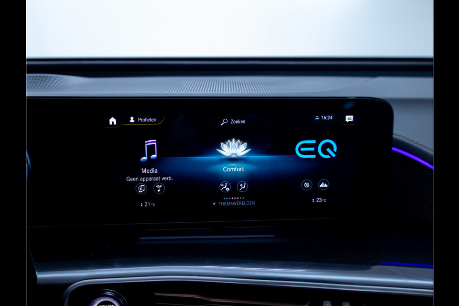Mercedes-Benz EQC 400 4MATIC Business Solution Luxury 80 kWh | Burmester | Leer | Schuif- kanteldak | Stoelverwarming | Elec. klep, Head-up, Verkeerscamera's, Matrix Led