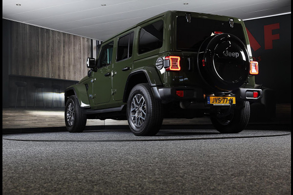 Jeep Wrangler UNLIMITED 4xe 380 80th Anniversary / Acc / 360 Camera / Dode Hoek / Leder / Navi / Ecc / Elek Pakket / Xenon / Pdc