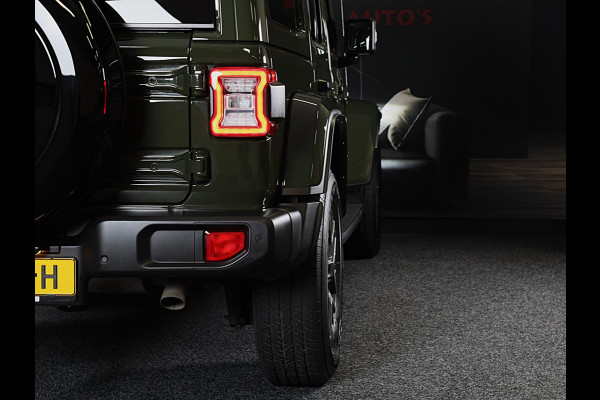 Jeep Wrangler UNLIMITED 4xe 380 80th Anniversary / Acc / 360 Camera / Dode Hoek / Leder / Navi / Ecc / Elek Pakket / Xenon / Pdc