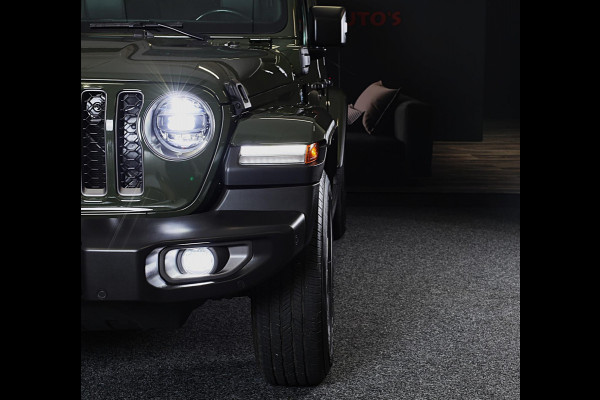 Jeep Wrangler UNLIMITED 4xe 380 80th Anniversary / Acc / 360 Camera / Dode Hoek / Leder / Navi / Ecc / Elek Pakket / Xenon / Pdc
