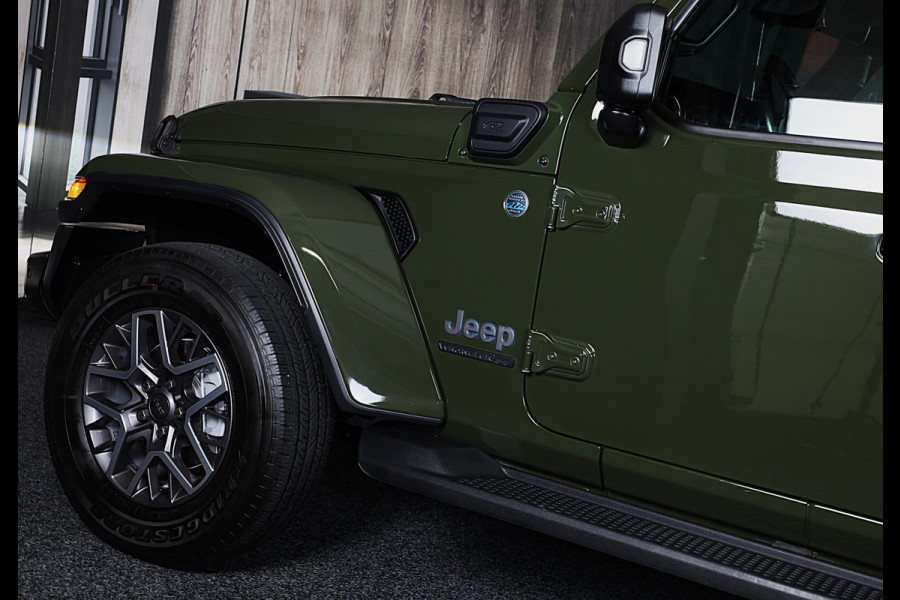 Jeep Wrangler UNLIMITED 4xe 380 80th Anniversary / Acc / 360 Camera / Dode Hoek / Leder / Navi / Ecc / Elek Pakket / Xenon / Pdc