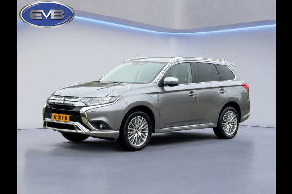 Mitsubishi Outlander 2.4 PHEV Pure+, vele opties, achteruitrijcamera, leder, 18 inch, trekhaak, NL auto met nap
