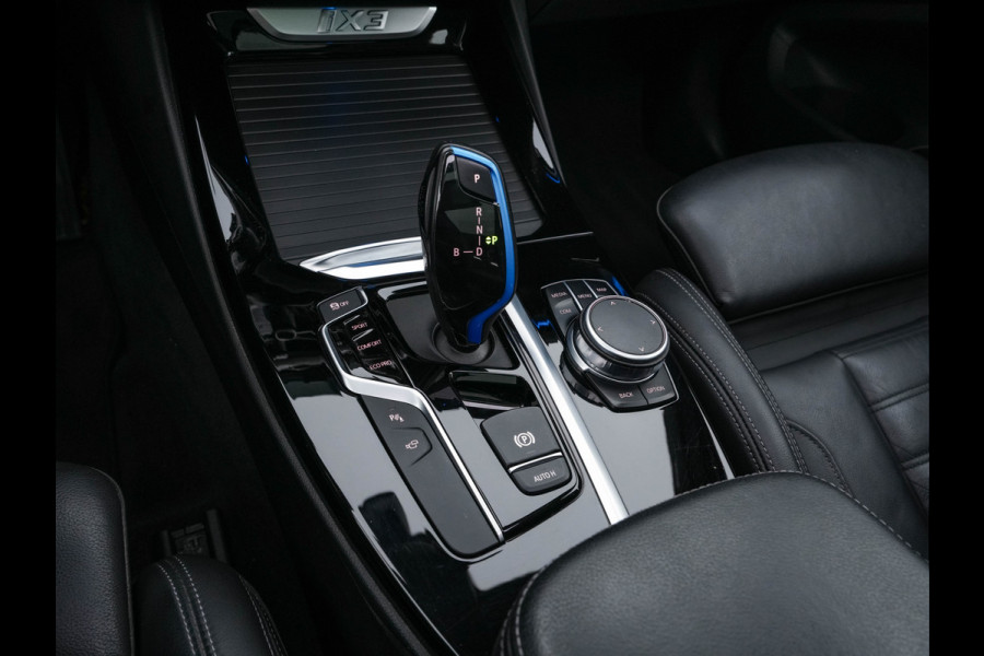 BMW iX3 High Executive 80 kWh [3-Fase-11kW]{SOH-100%} (INCL-BTW) Aut. *PANO | LEATHER | HARMAN/KARDON | FULL-LED | BLINDSPOT | MEMORY-PACK | DIGI-COCKPIT | HEATED-SPORTSEATS | KEYLESS | TOPVIEW | DAB+ | NAVI-FULLMAP | TOWBAR | HEAD-UP | 20'"*