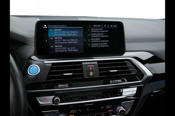 BMW iX3 High Executive 80 kWh [3-Fase-11kW]{SOH-100%} (INCL-BTW) Aut. *PANO | LEATHER | HARMAN/KARDON | FULL-LED | BLINDSPOT | MEMORY-PACK | DIGI-COCKPIT | HEATED-SPORTSEATS | KEYLESS | TOPVIEW | DAB+ | NAVI-FULLMAP | TOWBAR | HEAD-UP | 20'"*