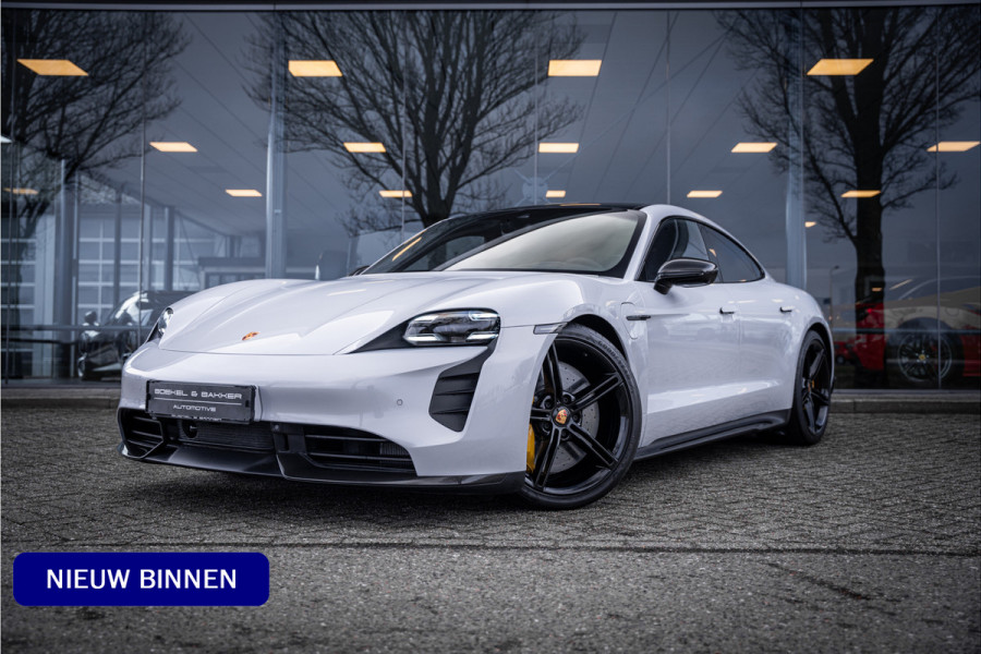 Porsche Taycan GTS 93 kWh ** PCCB ** PDLS+ ** HUD ** Panodak ** Sport Design Carbon ** 4WS NP 190K ** Rijbereik tot 504km (WLTP)
