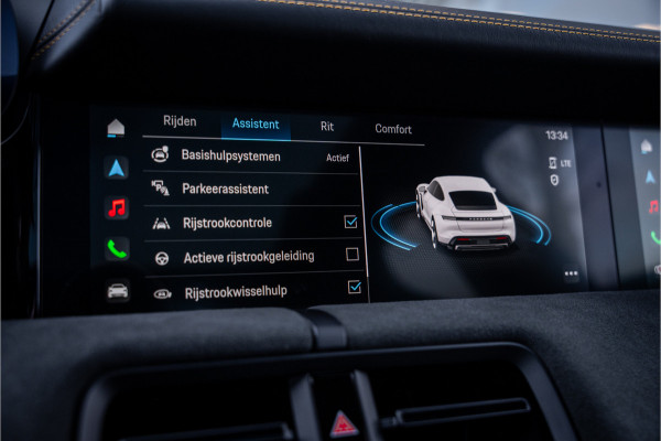 Porsche Taycan GTS 93 kWh ** PCCB ** PDLS+ ** HUD ** Panodak ** Sport Design Carbon ** 4WS NP 190K ** Rijbereik tot 504km (WLTP)