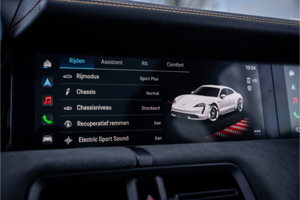 Porsche Taycan GTS 93 kWh ** PCCB ** PDLS+ ** HUD ** Panodak ** Sport Design Carbon ** 4WS NP 190K ** Rijbereik tot 504km (WLTP)