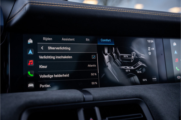 Porsche Taycan GTS 93 kWh ** PCCB ** PDLS+ ** HUD ** Panodak ** Sport Design Carbon ** 4WS NP 190K ** Rijbereik tot 504km (WLTP)