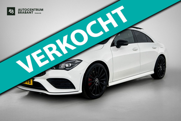 Mercedes-Benz CLA-Klasse 220 Premium Plus AMG-Line(Goed OnderH, Panorama, SfeerV, Lane Assist, StoelV, Camera, Navi, Etc)