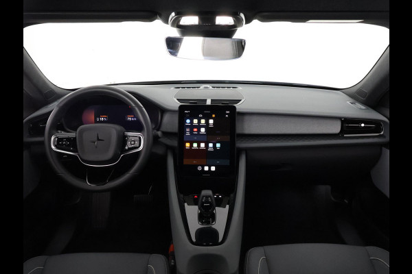 Polestar 2 LONG RANGE 78 kWh ACCU 90% GARANTIE 2032 !* RANGE TOT 561 KM WLTP.  PARKEERSENSOREN V+A . STOELVERWARMING . FULL MAP NAV . STOELPROFIELEN . CAMERA