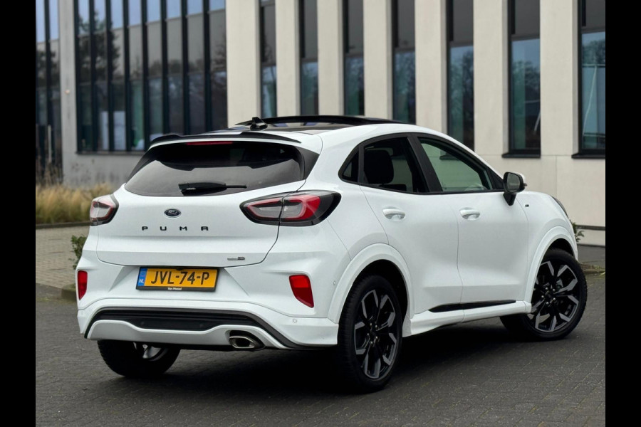 Ford Puma 1.0 EcoBoost Hybrid ST-Line Vignale, VOL OPTIES , panoramadak, stoelverwarming,lederen sportinterieur,achteruitrijcamera