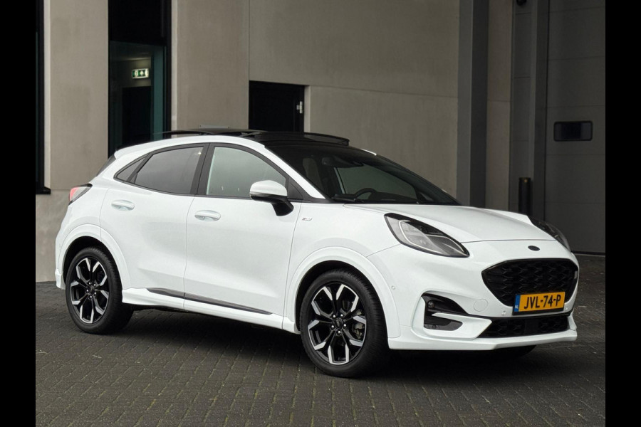 Ford Puma 1.0 EcoBoost Hybrid ST-Line Vignale, VOL OPTIES , panoramadak, stoelverwarming,lederen sportinterieur,achteruitrijcamera