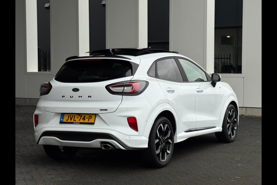 Ford Puma 1.0 EcoBoost Hybrid ST-Line Vignale, VOL OPTIES , panoramadak, stoelverwarming,lederen sportinterieur,achteruitrijcamera