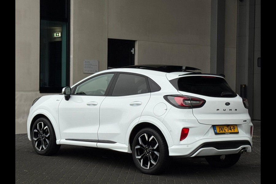 Ford Puma 1.0 EcoBoost Hybrid ST-Line Vignale, VOL OPTIES , panoramadak, stoelverwarming,lederen sportinterieur,achteruitrijcamera