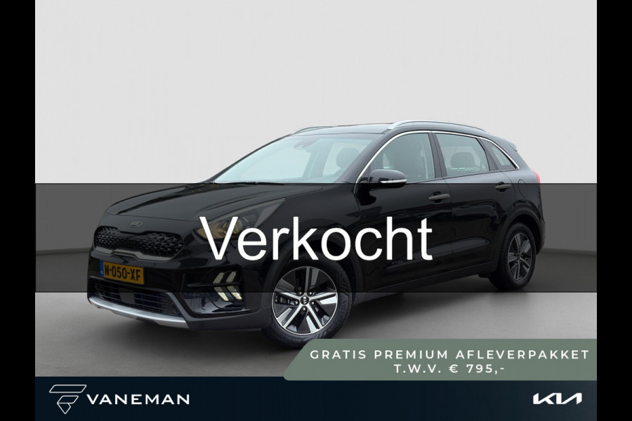 Kia Niro 1.6 GDi Hybrid Edition Automaat | H-Leder | Sensoren | Apple Carplay & Android Auto | Camera | Cruise | Schuifdak | Navi |
