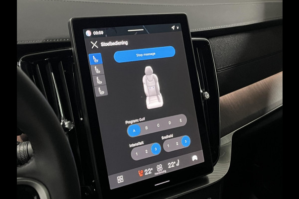 Volvo XC90 2.0 T8 Plug-in hybrid AWD Ultra Dark Luchtvering | Massage | Bowers & Wilkins | Trekhaak | Adapt. Cruise | Stoelventilatie | 22" wielen | 360 camera | Head-up