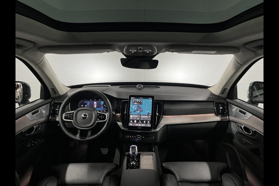 Volvo XC90 2.0 T8 Plug-in hybrid AWD Ultra Dark Luchtvering | Massage | Bowers & Wilkins | Trekhaak | Adapt. Cruise | Stoelventilatie | 22" wielen | 360 camera | Head-up