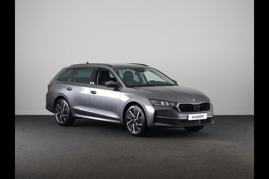 Škoda Octavia Combi Business Edition m-HEV 1.5 TSI 115 pk 7 versn. DSG | Sunset | Wegklapbare trekhaak | 18 inch lichtmetalen velgen Vega Aero zwart