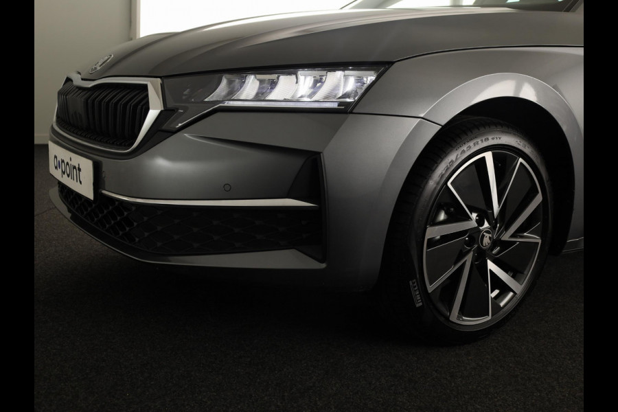 Škoda Octavia Combi Business Edition m-HEV 1.5 TSI 115 pk 7 versn. DSG | Sunset | Wegklapbare trekhaak | 18 inch lichtmetalen velgen Vega Aero zwart