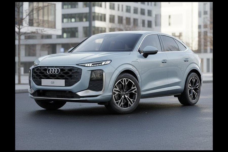 Audi Q3 Sportback 1.5 200kW e-hybrid S edition 272pk | Komt eind februari binnen | Parkeercamera | Keyless | Stoelverwarming