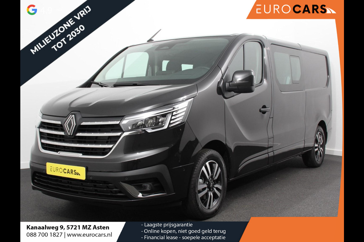 Renault Trafic 2.0 Blue dC1 150 EDC T29 L2H1 Extra Dubbele Cabine Navigatie Airco Lichtmetalen velgen Betimmering Trekhaak Camera Parkeer sensoren  Dab