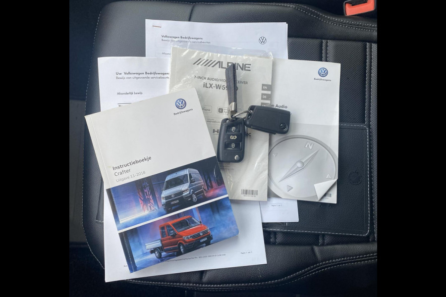 Volkswagen Crafter 35 2.0 TDI L3H3 Comfortline, Cam, Cruise, Trekhaak, Imperiaal, NAP